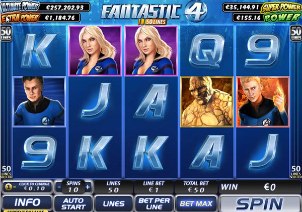 Fantastic Four Slot Game
