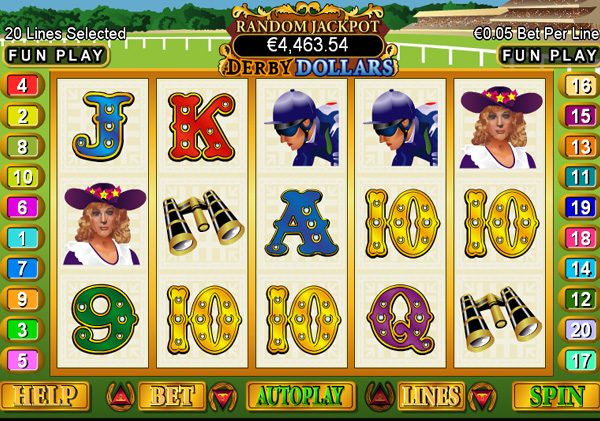 Derby Dollars Video Slot