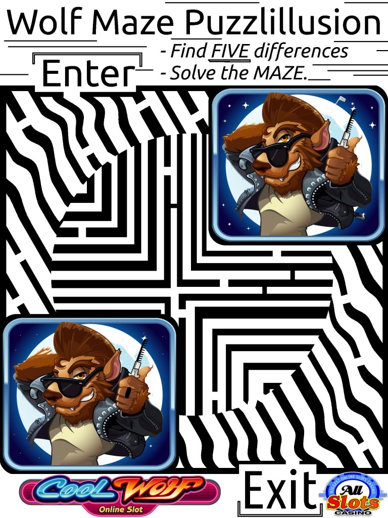 VIP Casino cool wolf maze