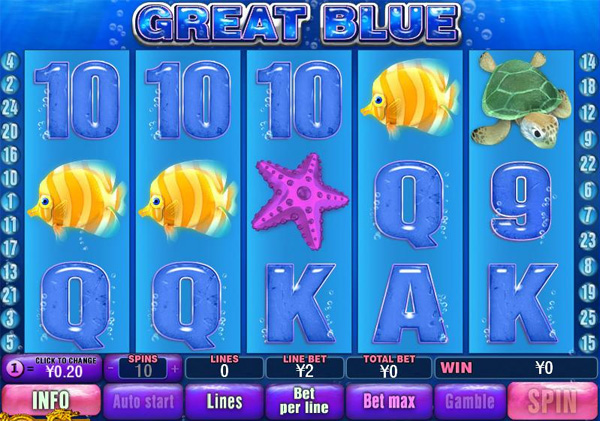 Great Blue Video Slot
