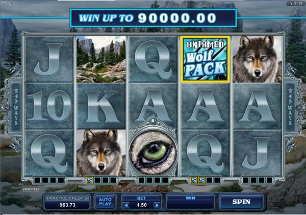 Go Wild with the Untamed Wolf Pack Video Slot